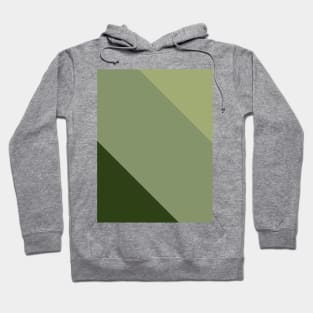 Pine, Sage, Moss Diagonal Hoodie